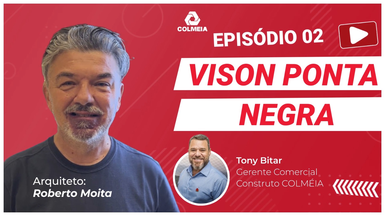 Podcast por trás do Vision Ponta Negra com o renomado arquiteto Roberto Moita