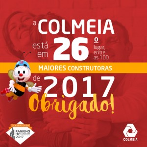 Estamos entre as 100 Maiores Construtoras do Brasil